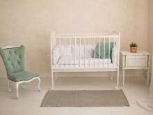 Golden Baby White Art.183717  Koka gulta 120x60cm