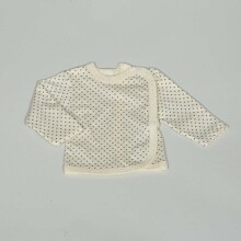 „Vilaurita Art.128“ flaneliniai marškinėliai kūdikiams be pirštinių