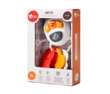Bo Rattle Keys Art.184117  Interaktīva rotaļlieta - zobgrauznis "Atslēgas"
