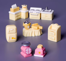 Stomble Family Toys Compatible with Sylvanian Families Art.184127 Набор кухни  (совместимо с Sylvanian Families)