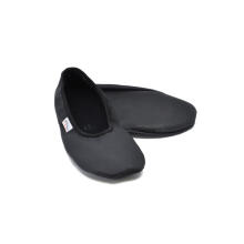 Bebe Basic Hip-Hop Gymnastics Shoes Art.SB120 Black Vingrošanas, sporta dejošanas čības ar ādas zoli