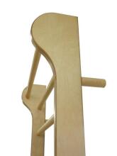 Climbing Rack Col.001 Zviedru sienas koka kāpnes ar izliekumu 250x100x10 cm