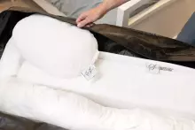 Basic CS Lline Care & Support Pillow Bag Art.184777 Black Sleep Again Pillow Storage and Transport Bag