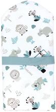 TupTam Unisex Baby Swaddling Blanket Art.184809  Хлопковый конвертик одеялко для выписки (для новорождённого) 70х70 см