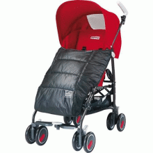 Peg Perego '21 Footmuff Pliko Mini Art.IKAC0004 Grey  Чехол для ног на прогулочную коляску