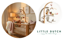 Деревянная музыкальная карусель Little Dutch Fairy Garden FSC Art.9000