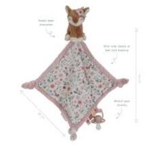Little Dutch Cuddle Cloth Garden Art.9027  Мягкая погремушка из хлопка (100% натуральная)