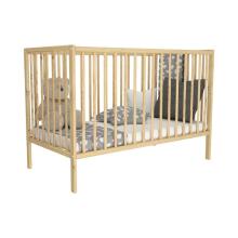Bocian Kids  Magda Art.190854 Natural Детская деревянная кроватка 120x60см