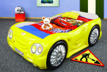 Plastiko Sleep Car Art.19092 Детская стильная кровать-машина с матрасом 180x90cм