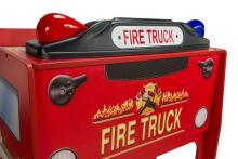 Plastiko Fire Truck Art.19097 Двухярусная кровать Пожарная с матрасом 190x90 cм
