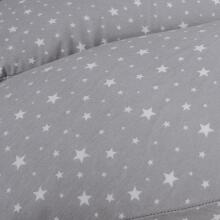 CebaBaby Physio Duo Pillow Art.W-705-000-739 Jersey Grey Stars  Spilvens-pakavs miegām un grūtniecēm