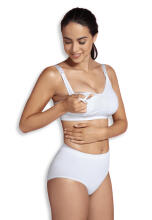 CARRIWELL padded maternity & nursing bra White L 3302