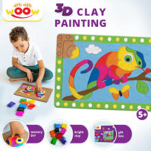 KIDS DO  Art.WP1508  3D роспись глиной. ХАМЕЛЕОН