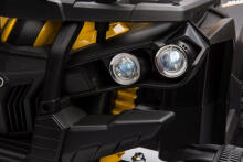 Lean Toys  Electric Ride On Quad Art.QLS-3288 Yellow Электромобиль/квадроцикл детский