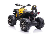 Lean Toys  Electric Ride On Quad Art.QLS-3288 Yellow Электромобиль/квадроцикл детский