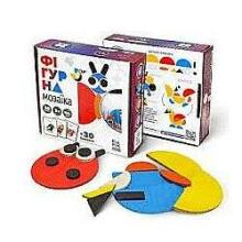 Igroteco  Art. 900071 Игра деревянная  фигурная мозаика