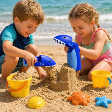 Bebe Basic Sand Toys Art.195400 Smilšu ķērājs Haizivs
