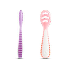 MUNCHKIN Gentle Dip First Spoon, 3pk, Pink- Purple 4m+, 91510P