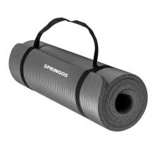 Коврик для йоги Springos YG0001 180 см серый