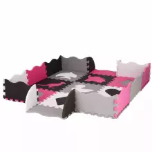 Bērnu putu paklājs - Puzle Springos FM0015 120x120cm