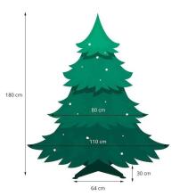 Ziemassvetku egle Springos CT0121 180cm