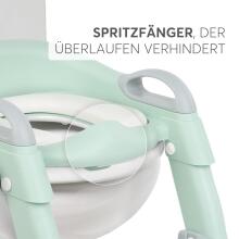 Kikkaboo Toilet Seat  Lea Mint Art.200529 Bērnu tualetes poda sēdeklis ar kāpnēm