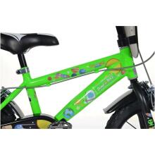 Bike Fun MTB 14 Boy Cosmos 1 Speed Art.77335 Children's bicycle with inflatable wheels and a steel frame