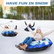 Kids World SnowTube Art.201267 Прочные надувные санки/подушка для катания по снегу с надежными ручками 130см