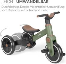 KikkaBoo Flash Tricycle Art.202895 Children's balance bike 5 in 1