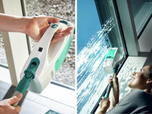 LEIFHEIT Vakuuma logu tīrītājs Dry&amp;amp;Clean