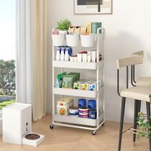 Baby Plastic Rolling Cart Art.205438 Bērna istabas plaukts