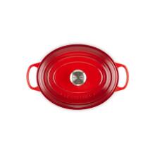 Le Creuset Čuguna katls ovāls 27cm / 4,1L sarkans 