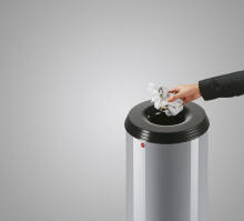Корзина для бумаг огнестойкая ProfiLine Safe XL / 45L / черная