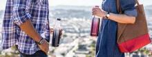Бутылка термос Fresco Twist &amp;amp; Go Thermavac 0,6L нержавеющая сталь/ фиолетовый