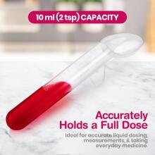 Calibrated Medicine Spoon for Kids Art.20888 Дозатор/ложка медикаментов,2 шт