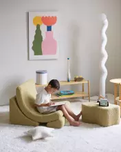 WigiWama Teddy Moon Art.W598437 Matcha Chair