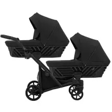 Kunert Ivento Duo Art.ID-15 Eco Cappucino Metalic Universālie dvīņu rati/ratiņi 3in1