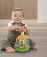 Chicco Rainbow Spinner Art.2102 Rotējošā rotaļlieta-vilciņš