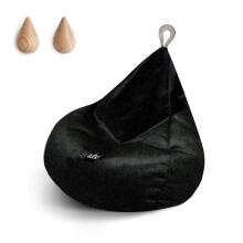 Qubo™ Tiny Drop Quartz Fresh Fit  Art.210256 Kids ergonomic chair pouf, soft & cute