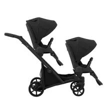 Kunert Ivento Duo Glam Art.ID-21 Eco Baby Blue Metalic Универсальная коляска 2 в 1 для двойняшек