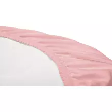 Sensillo Jersey Deluxe Art.142203 Pink  Palags ar gumiju 160x80cm