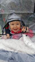 Universal Rain Cover for Twins Art.21095 Universal rain cover for a stroller (twins/twins)