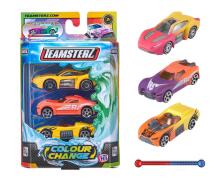 TEAMSTERZ Krāsu mainošo automašīnu 3-paka, 7,5 cm
