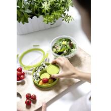 Food storage container for salad Masterseal&amp;amp;Go round 1.0L