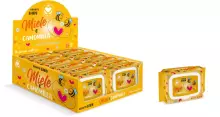 Baby Honey Wipes Art.91942 mitrās antibakteriālas salvetes  20 gab.