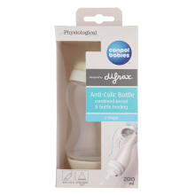 CANPOL BABIES plata S formas Anti-Colic pudele PP 200 ml, 24/201