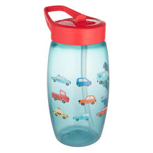 CANPOL BABIES sporta pudele ar saliekamu snīpi CARS, 400 ml, 56/618_blu