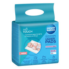 CANPOL BABIES waterproof underpads 33x45 cm, 78/009