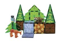 MAGNA-TILES Магнитный конструктор Лесные животные, 25 деталей