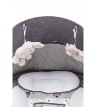 4Baby Rock'N Relax Art.211915 Black Bērnu šūpoles